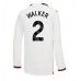 Manchester City Kyle Walker #2 Replika Borta matchkläder 2023-24 Långa ärmar